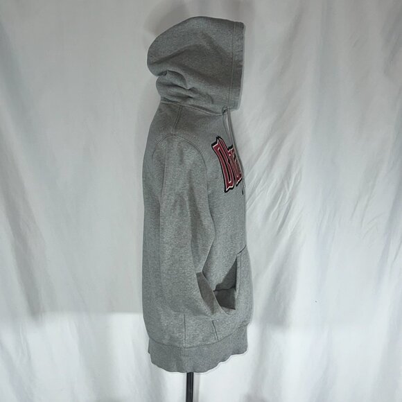 Arizona Diamondbacks Nike Center Swoosh Hoodie Medium MLB Baseball DBacks Grey - Picture 4 of 10
